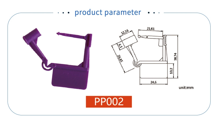 High Security Plastic Padlock Seal Airline