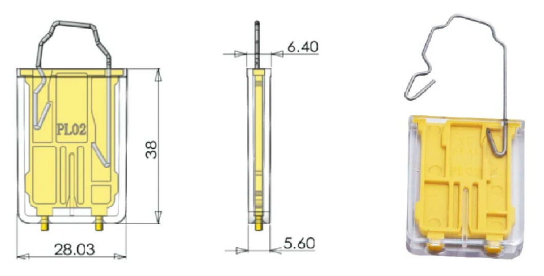 Tamper Proof Wire Padlock Security Seal