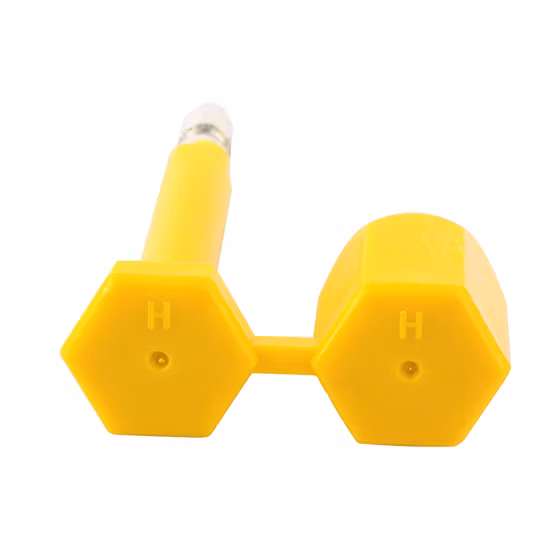 Sello de perno de contenedor de código de barras antigiro de alta seguridad Sello de perno de acero de un solo uso con bloqueo automático